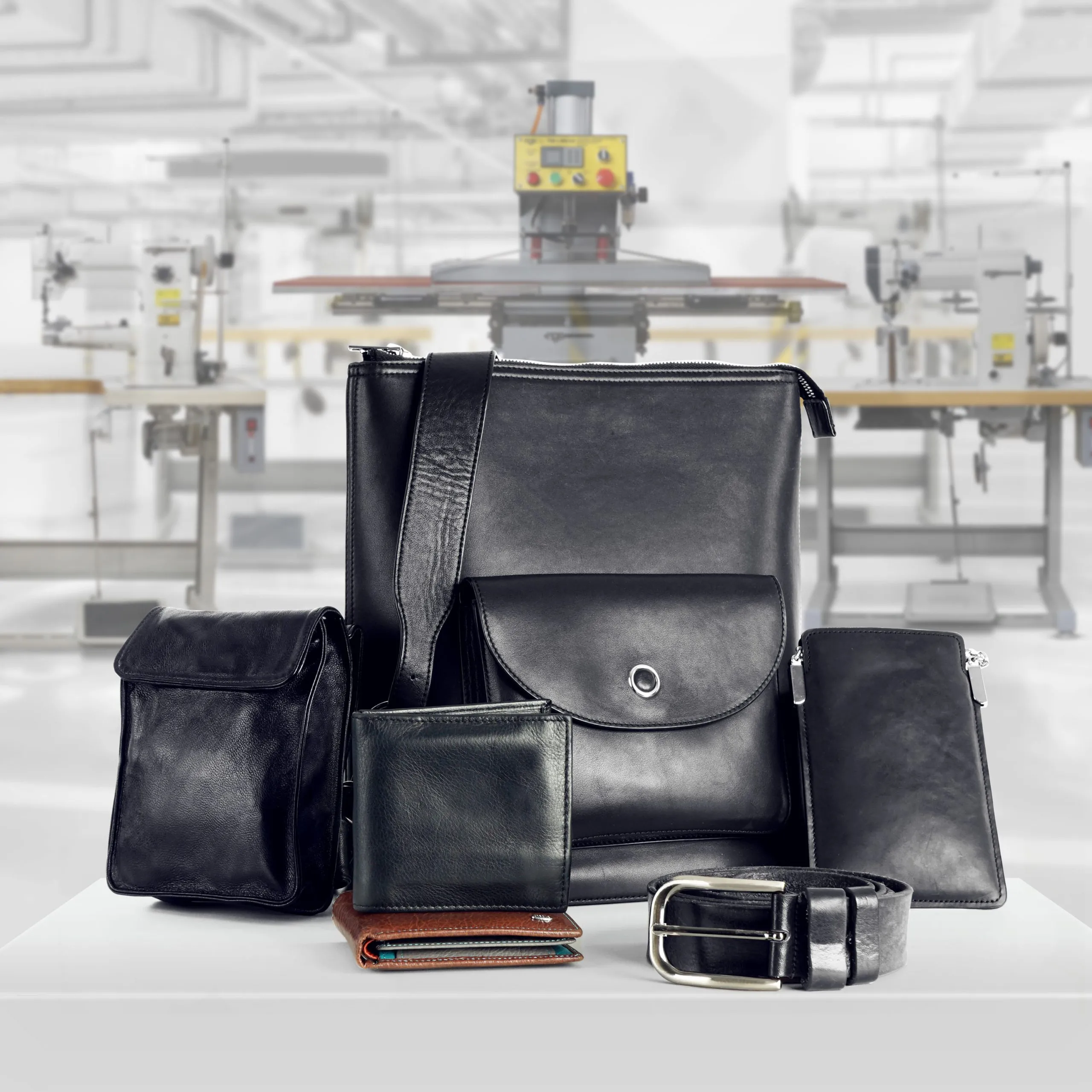 Leather goods manufacturing equipment